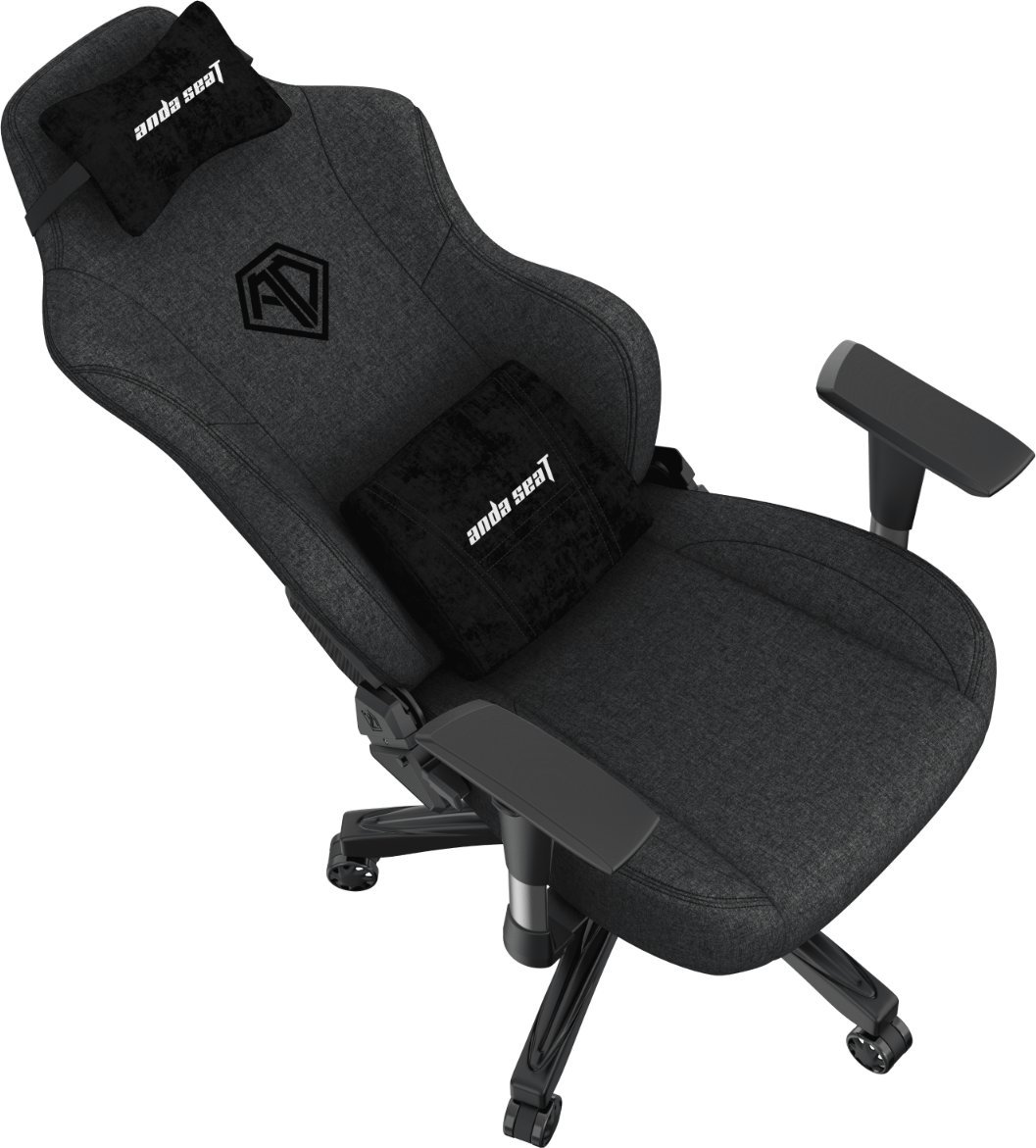 Karrige gaming Anda Seat Phantom 3, madhësia L, material tekstili, gri e errët