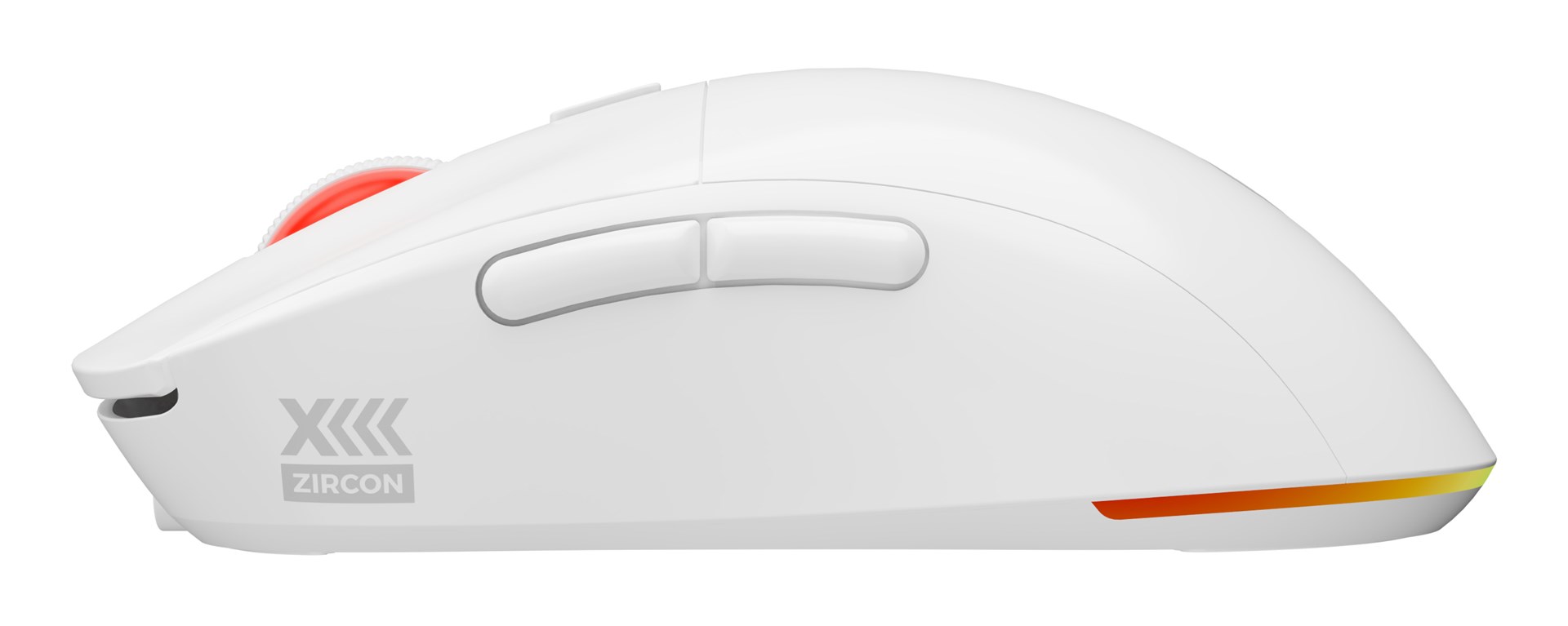 Maus Genesis Zircon XIII, Wireless dhe USB-C, 26000 DPI, i bardhë