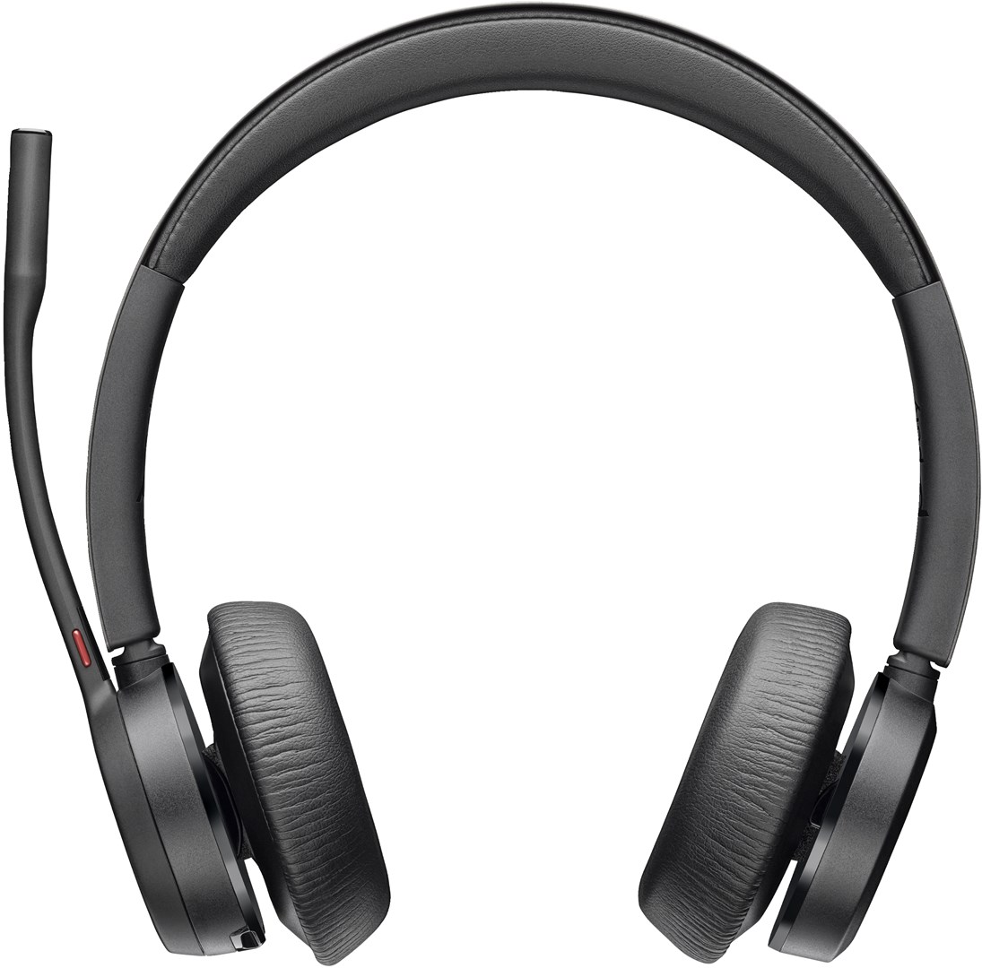 Kufje wireless Poly Voyager 4320 UC, USB-A, të zeza