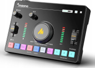 Mikser audio me kartë zanore Maono AMC2 Neo, Bluetooth, bateri 1500 mAh, i zi
