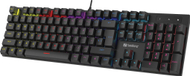 Tastierë gaming Sandberg Mechanical Gamer Keyboard Nordic, mekanike, QWERTY Nordic, e zezë