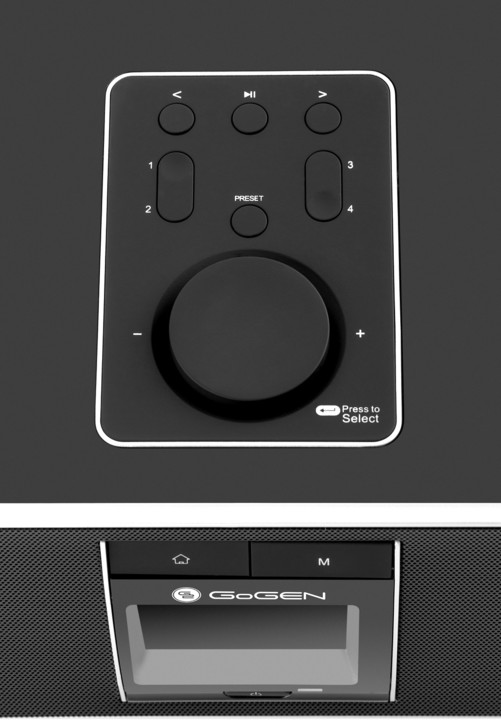 Radio GoGEN IR 167 BTB, e zezë