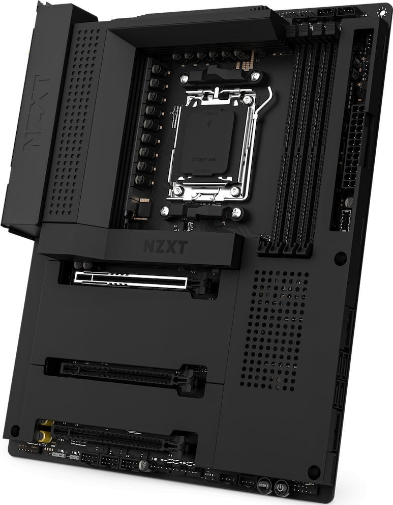 Pllakë amë Nzxt N7 B650E MATT, e zezë