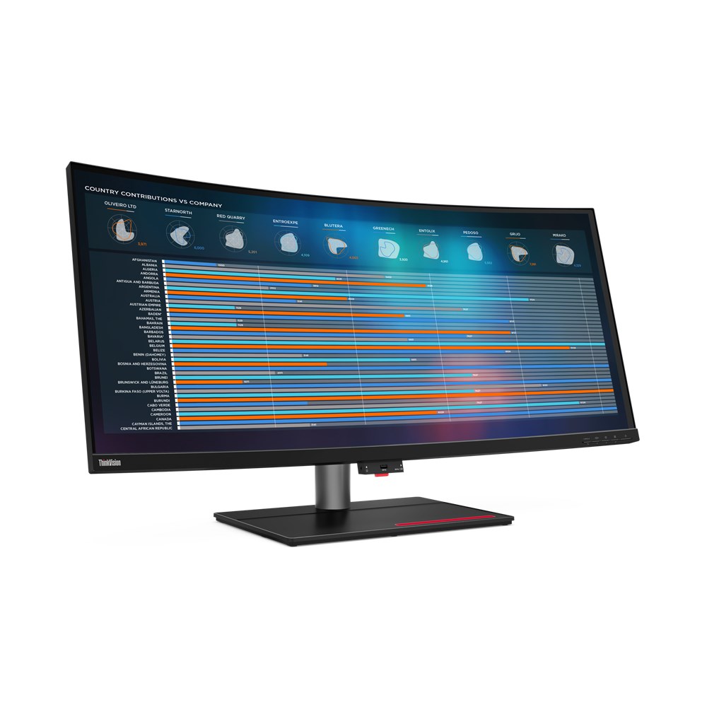 Monitor Lenovo ThinkVision P40w-20, 39.7", UHD, 75Hz, i zi