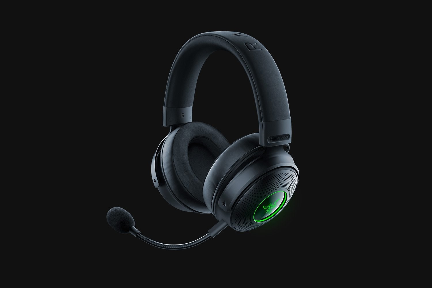 Kufje lojërash Razer Kraken V3 Pro, 7.1 Surround, 50 mm TriForce Titanium, wireless, e zezë