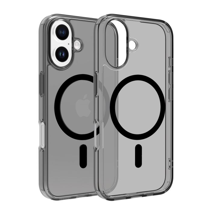 Dviced MagSafe iPhone 16 Smoke Case, Black