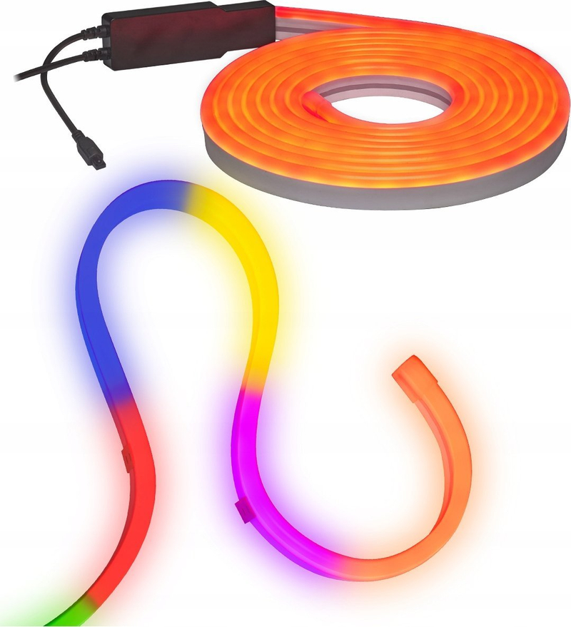 Shirit LED inteligjent Denver LCO-551, 5m, RGB, i bardhë