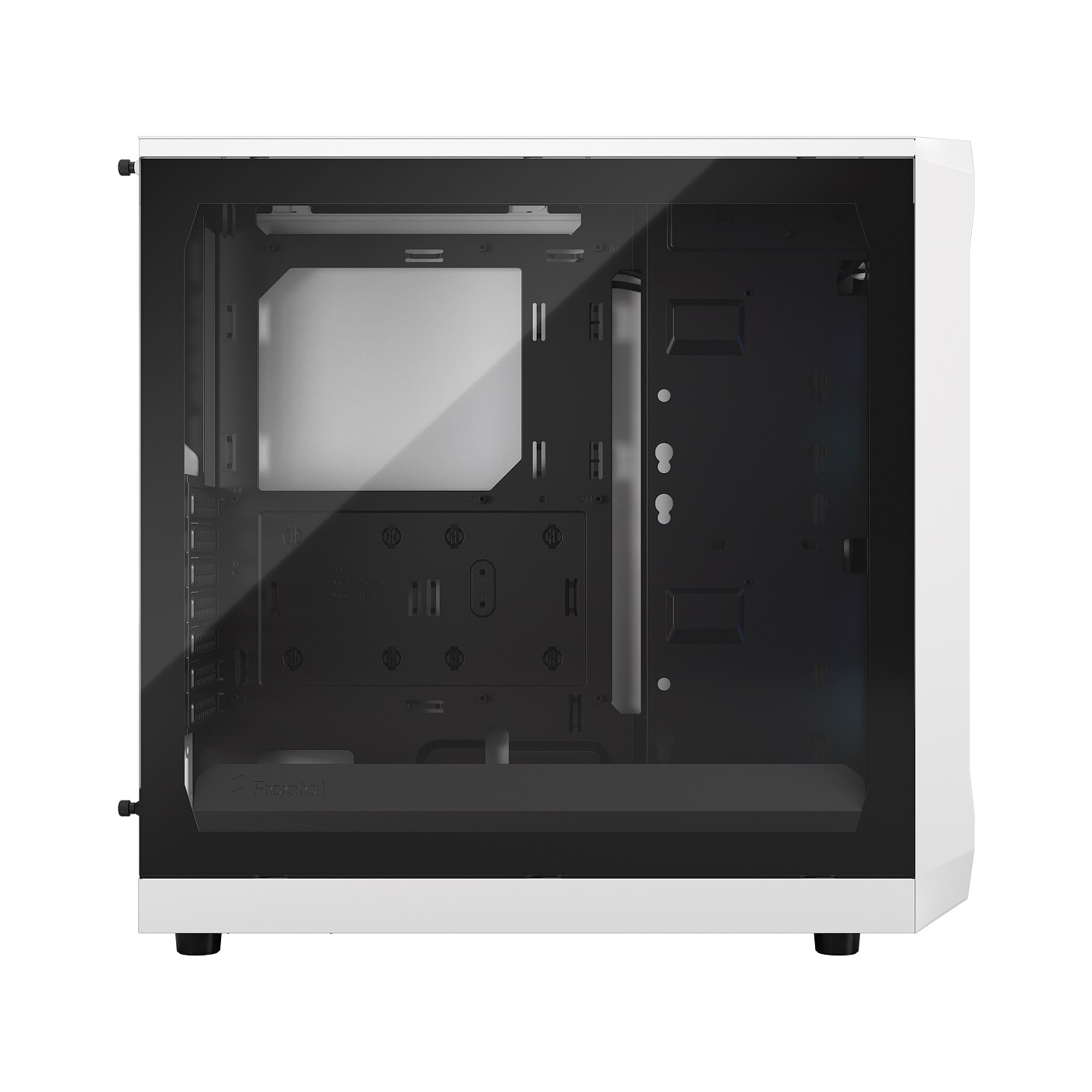 Kasë për PC Fractal Design Focus 2 RGB, e bardhë/e zezë