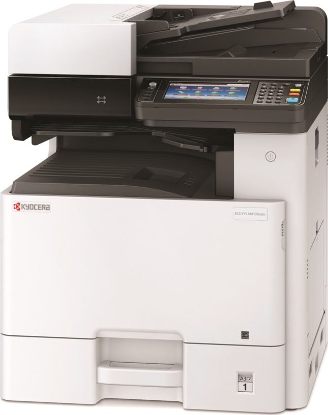 Pajisje multifunksionale Kyocera ECOSYS M8130CIDN, A3, me ngjyra, e bardhë