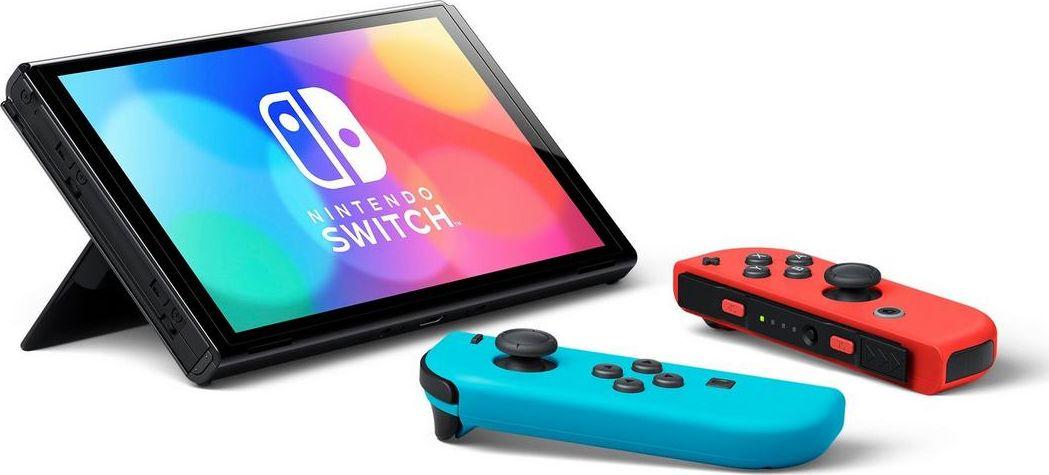 Konzolë Nintendo Switch OLED, e kuqe/e kaltër