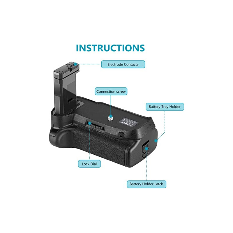 Battery Grip for Nikon D3100/D3200/D3300/D5300