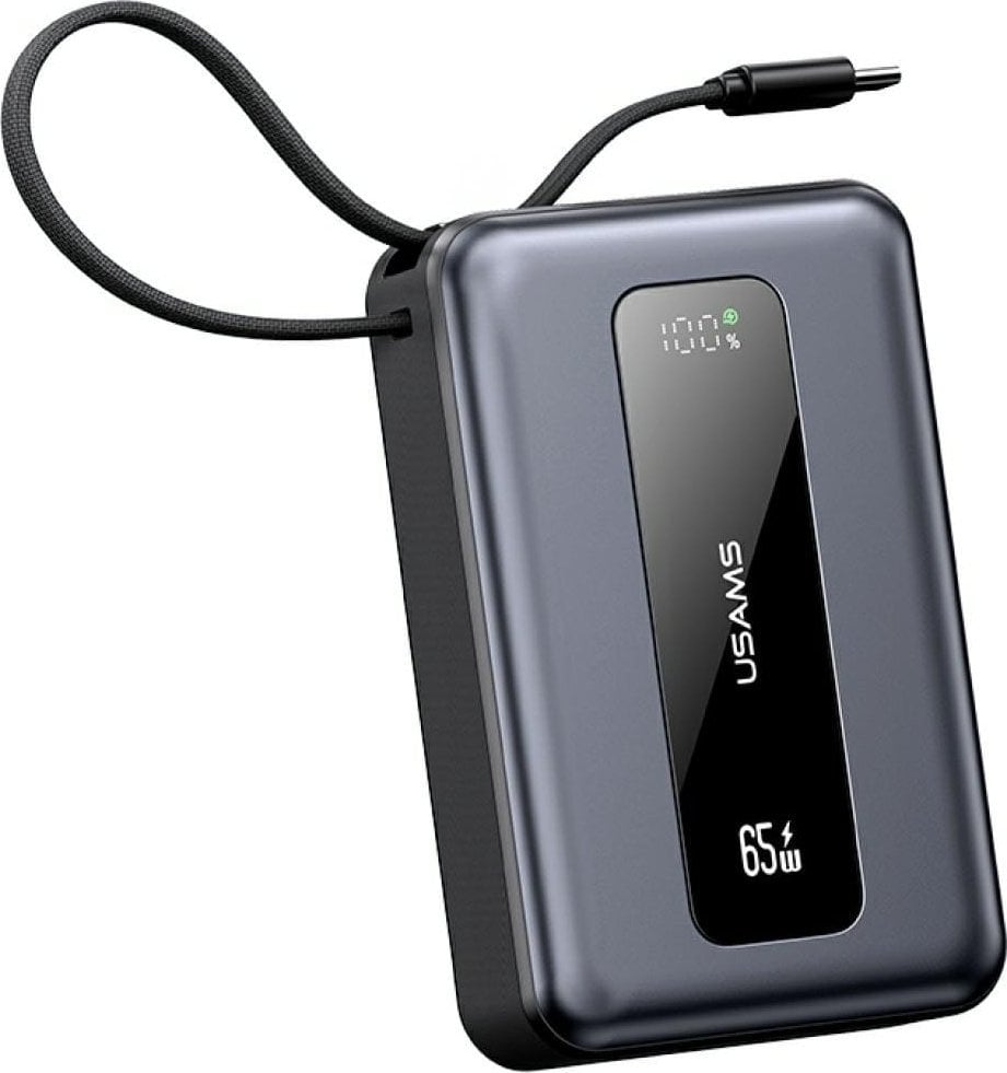 Powerbank USAMS XH Series CD243, 20000mAh, 65W, gri