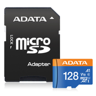 Мемориска картичка АДАТА Премиер, МикроСДХЦ, 128 GB, Класа 10 + СД адаптер