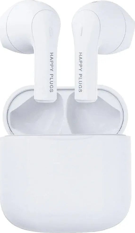Kufje wireless HAPPY PLUGS Joy, Bluetooth, 12 orë bateri, të bardha