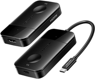 Transmetues pa tela Vention, USB C në HDMI, 4K, i zi