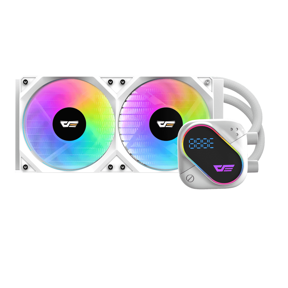 Ftohës Darkflash DO240 AIO Liquid Cooler, 240mm, i bardhë