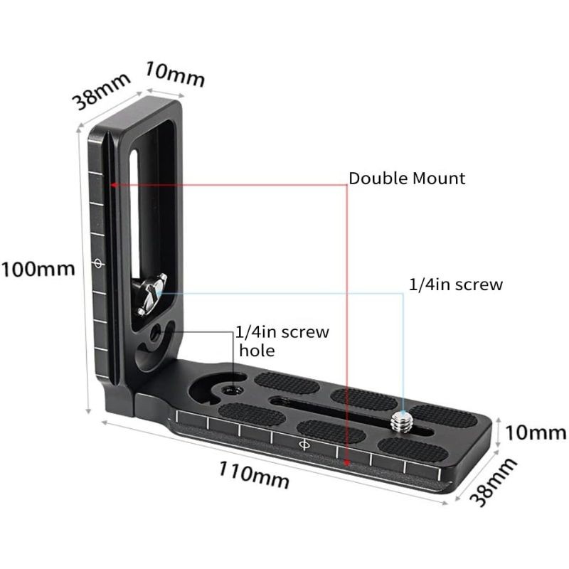 Standard Camera Quick Release L Plate