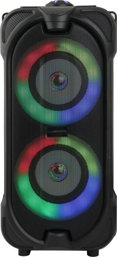 Kuti zanore Bluetooth Esperanza Rythm EP157, LED RGB, radio FM, e zezë