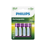 Bateri Philips R6B4B260/10, rimbushëse 2600Mah AA / 4