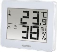 Stacion moti Hama TH-130, 0C-50C, 20-95% RH, i bardhë