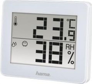 Stacion moti Hama TH-130, 0C-50C, 20-95% RH, i bardhë