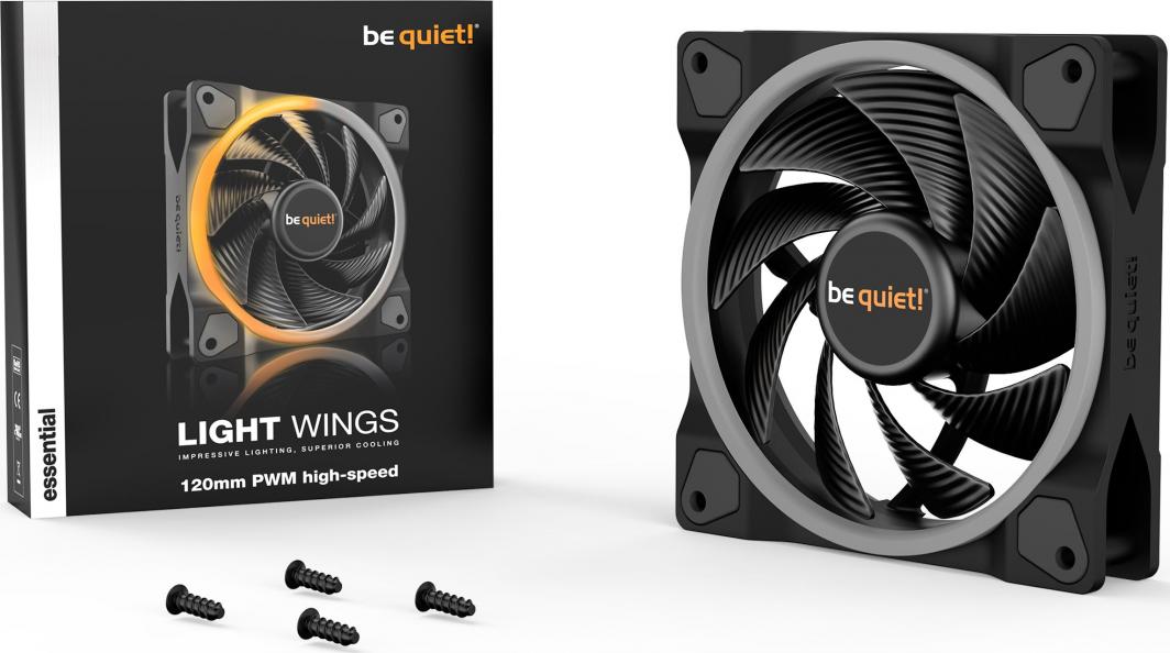 Ventilator Be quiet! Light Wings 120mm PWM high-speed (BL073)