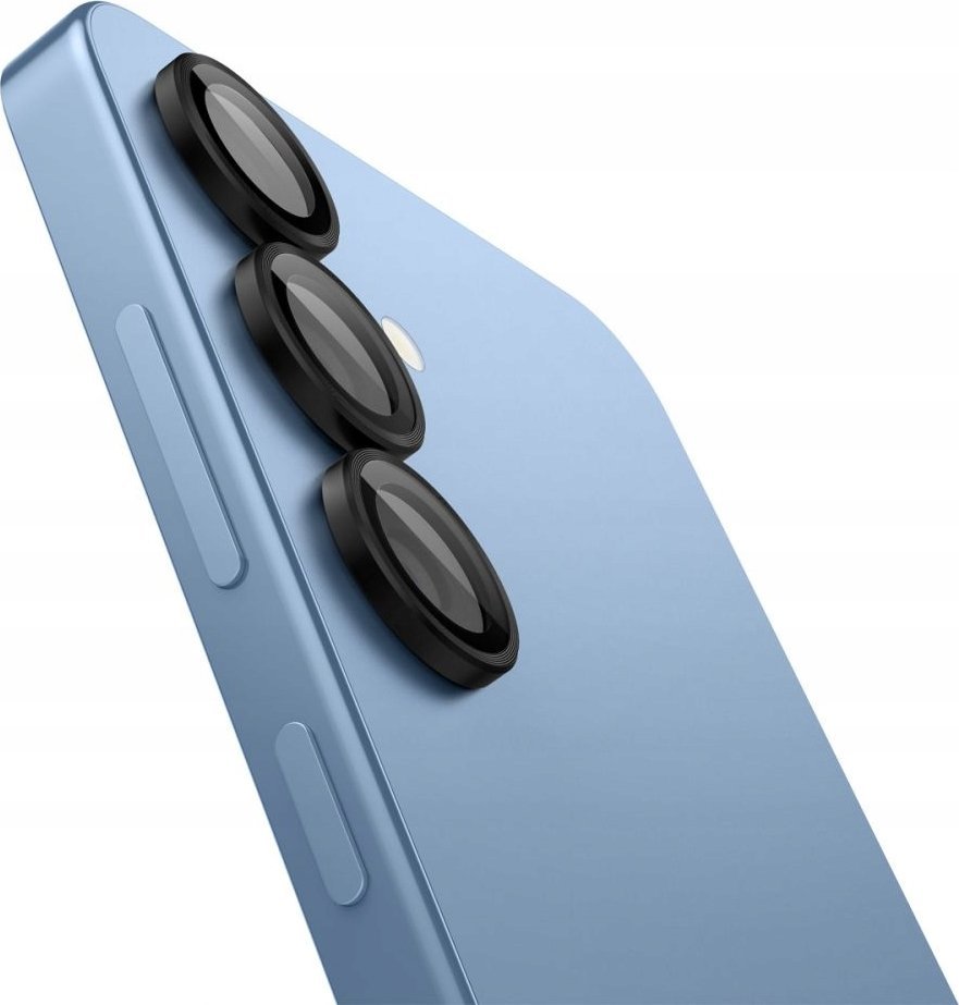 Mbrojtës kamere Spigen Glass TR EZ Fit Optik Pro HD, set 2 copë, për Samsung Galaxy S25, i zi