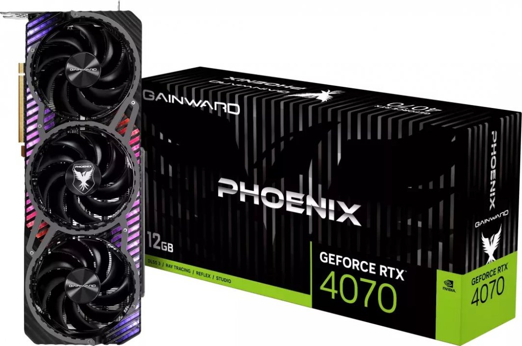 Kartelë grafike Gainward GeForce RTX 4070 Phoenix 12GB GDDR6X