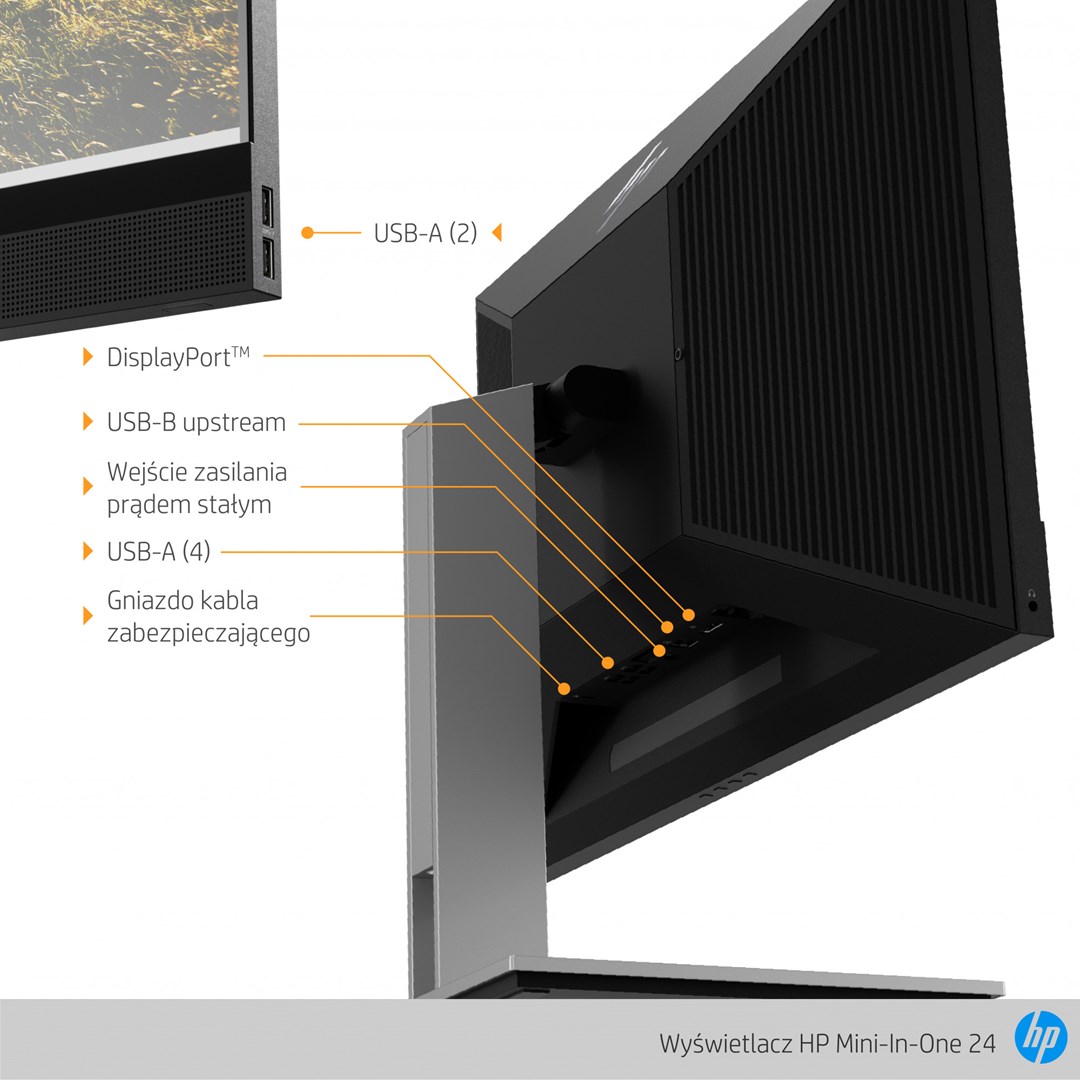 Monitor HP Mini-in-One 24, 23.8", Full HD, i zi