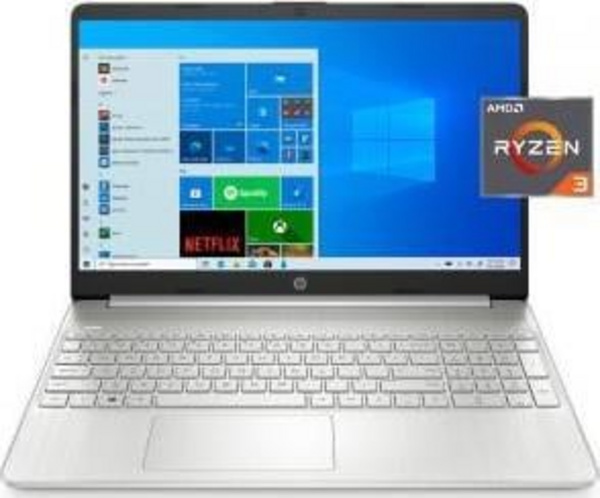 Laptop HP 15-ef1300wmdx, 15.6 ", Full HD, AMD Ryzen 3, 8 GB RAM, M.2 PCIe SSD 256 GB, Windows 10 Home, i argjendtë