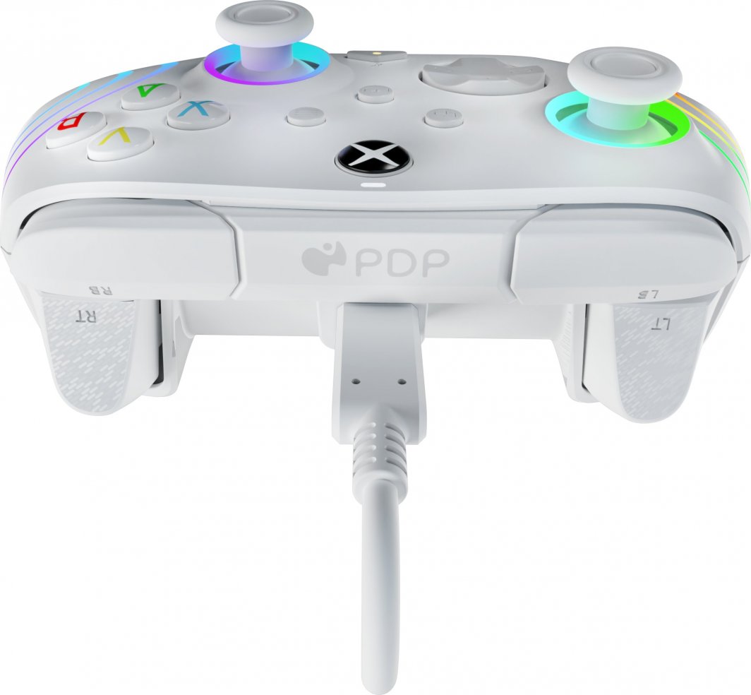 Kontroller PDP XS Afterglow WAVE, me kabllo, i bardhë