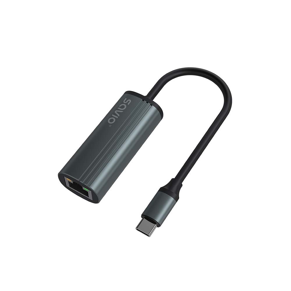 Përshtatës SAVIO USB-C 3.1 Gen.1 (M), 1000 Mbps, AK-56, i hirtë