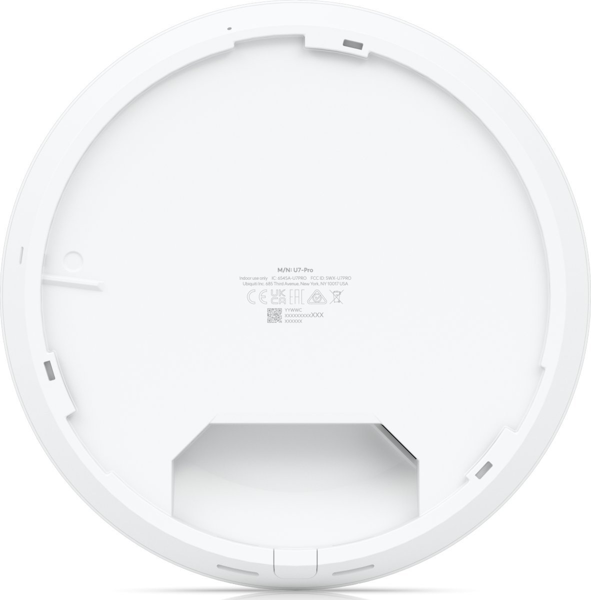 Access point Ubiquiti UniFi U7 Pro, WiFi 7 tri band, PoE+, i bardhë