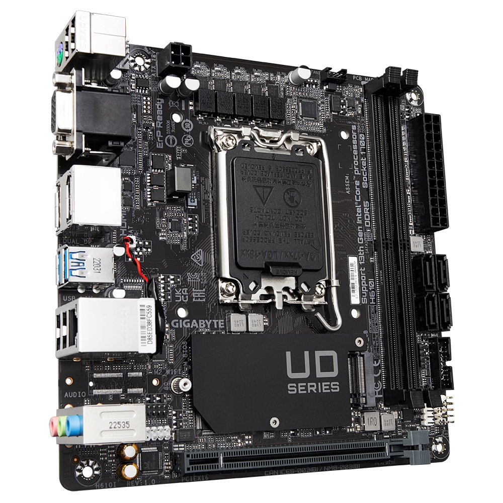 Pllakë amë GIGABYTE H610I