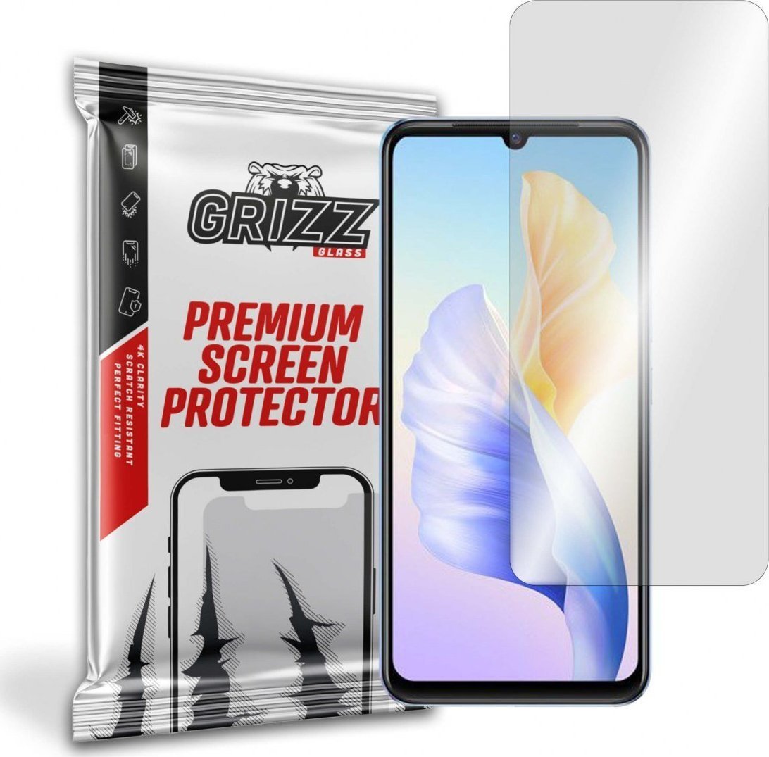 Xham mbrojtës hibrid GrizzGlass për Vivo V23E 5G, transparencë e lartë, oleofobik