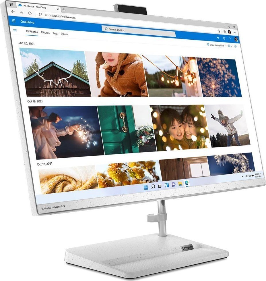 Kompjuter IdeaCentre AIO 3 27IAP7, 27", Intel Core i7, 16GB RAM, 1TB SSD, Intel UHD Graphics, i bardhë