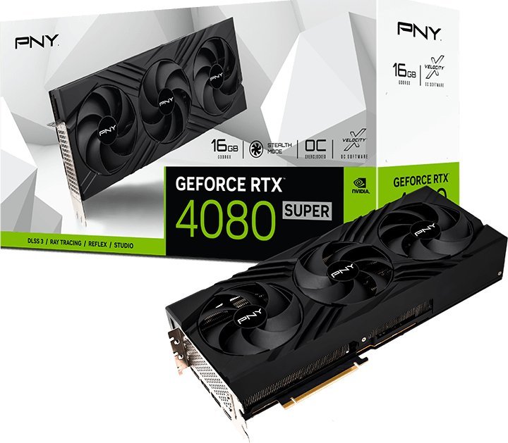 Kartelë grafike PNY GeForce RTX 4080 SUPER Verto OC 16GB GDDR6X