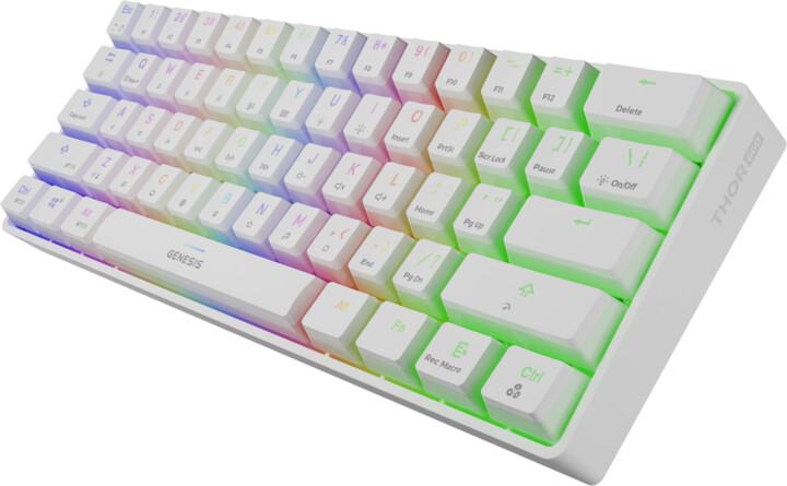 [OUTLET] Tastierë Genesis Thor 660, Gateron Red, US, e bardhë