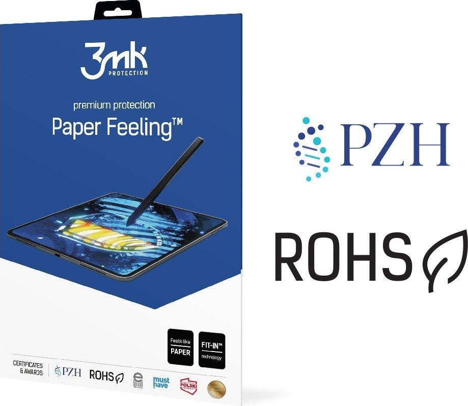 Заштита за екран 3mk Paper Feeling за Microsoft Surface Pro 9, до 15\", транспарентна