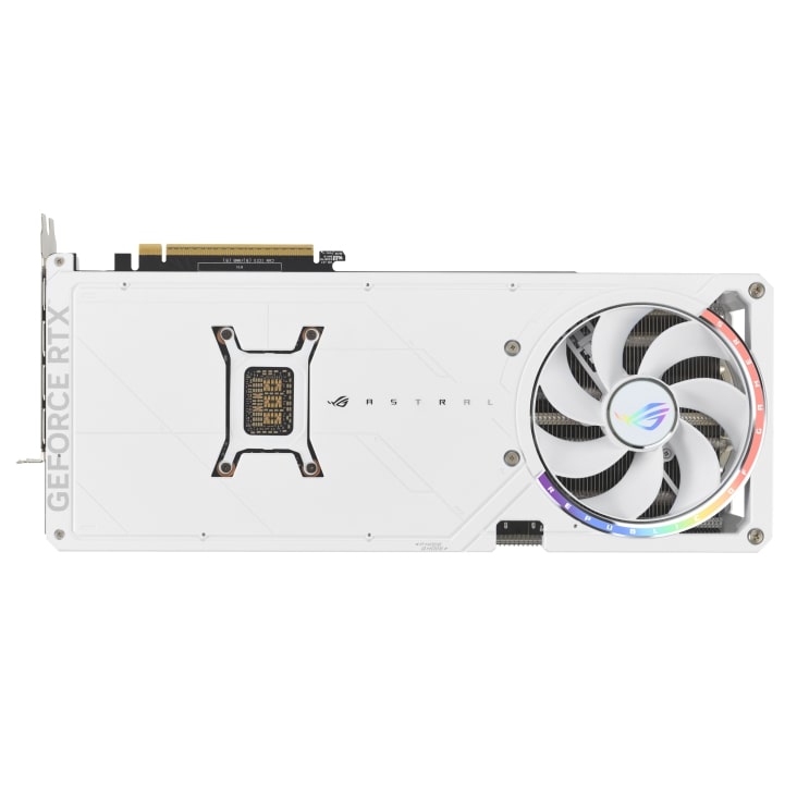 Kartë grafike ASUS ROG Astral RTX 5080 O16G, 16GB GDDR7, e bardhë