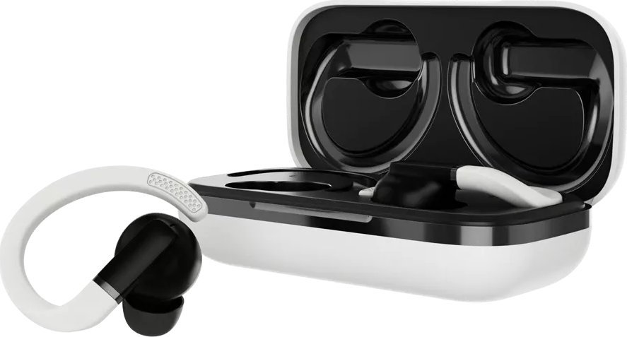 Kufje Bluetooth Canyon OnRun 11 Sport, in ear, BT 5.4, të bardha