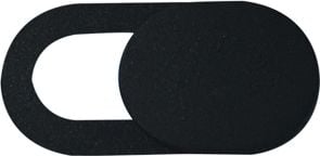 Kapak privatësie për kamerë laptopi, mekanizëm rrëshqitës, 0.7mm, i zi