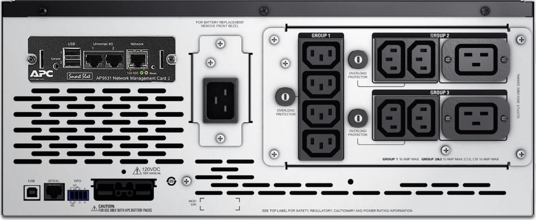 Burim energjie APC (SMX3000HVNC), 3000VA / 2700W, i zi