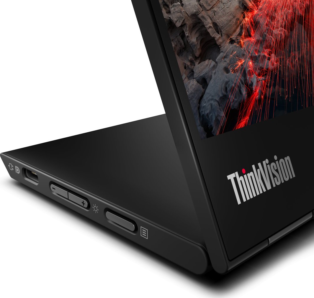 Monitor portativ ThinkVision M14t Gen 2, 14'', 2.2K (2240x1400), Touchscreen, 60Hz, i zi