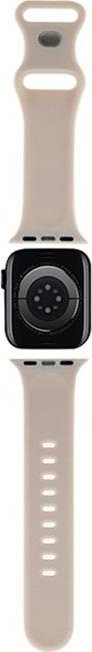 Rrip ore Apple Watch Hello Kitty, silikon, 38/40/41mm, bezhë