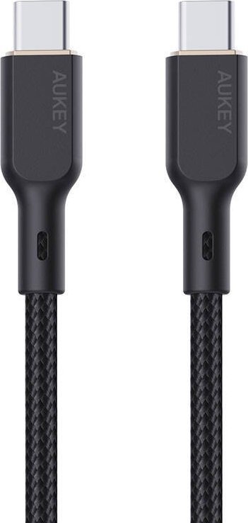 Кабел USB-C во USB-C Aukey CB-KCC101, 1 m, 100 W PD, црн