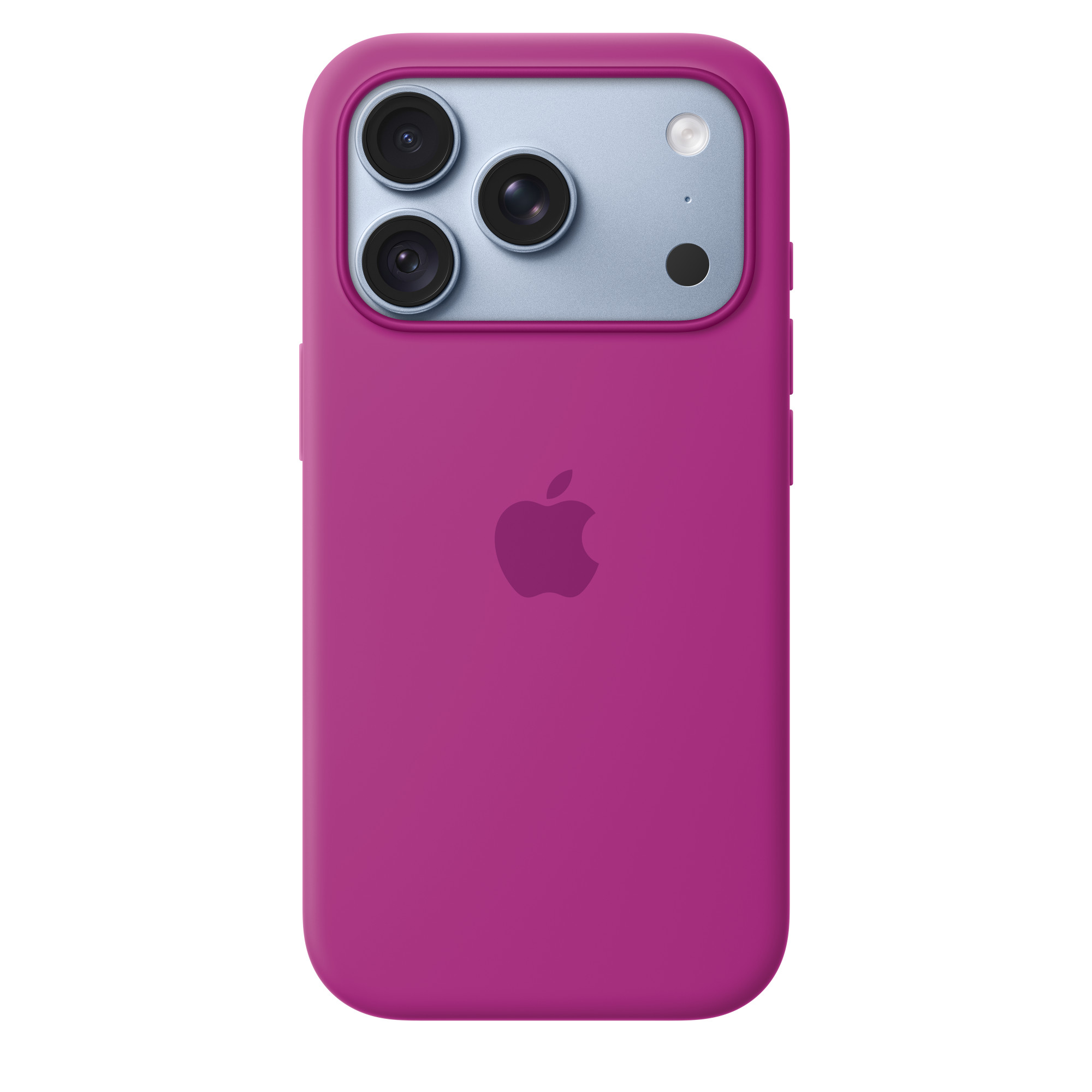Apple iPhone 18 Pro Silicone Case with MagSafe, Magenta