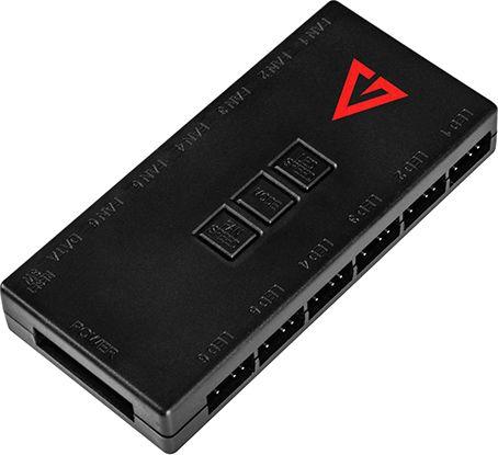 Kasë Modecom Volcano Amirani ARGB, e bardhë, Midi Tower