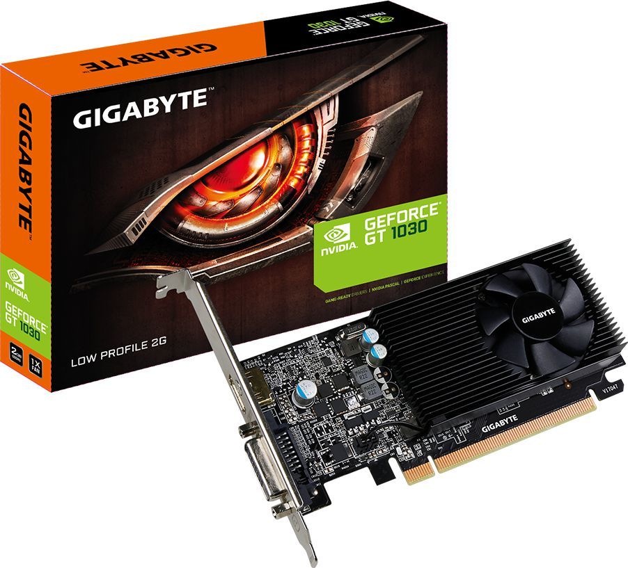 Kartë grafike GIGABYTE GeForce GT 1030, Low Profile, 2GB, GDDR5