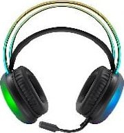 Kufje gaming Tracer GZ X2, RGB LED, mikrofon fleksibël, USB, të zeza